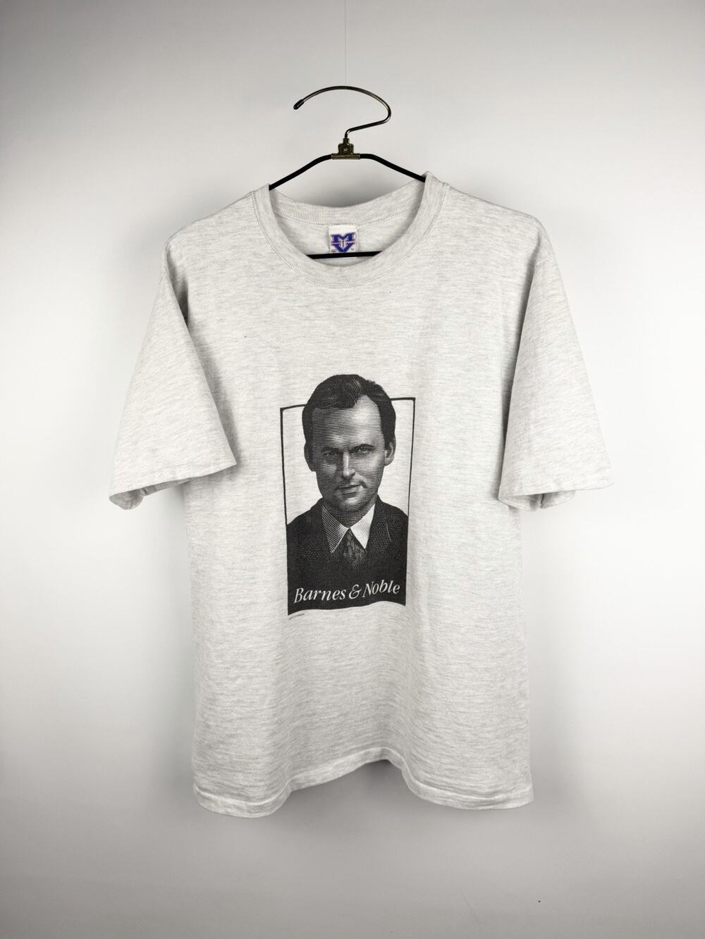 Vintage 90’s John Grisham Barnes & Noble Book Promo Tee Single Stitch XL 23x30